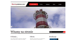 Desktop Screenshot of kominystalowe.com